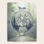 Compass Mountain Road Trip Poster Gallery Image 4