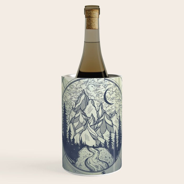 Compass Mountain Road Trip Wine Chiller Gallery Image 1