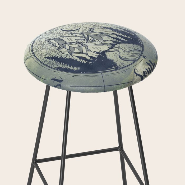 Compass Mountain Road Trip Stool Gallery Image 2