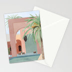 Moroccan Pool Stationery Card Gallery Image 2