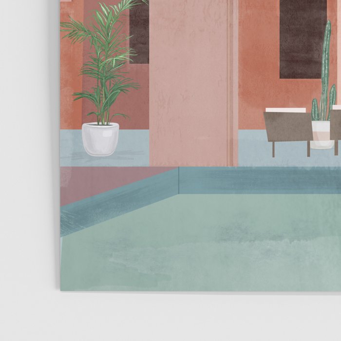 Moroccan Pool Poster Gallery Image 3
