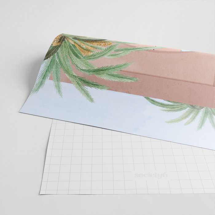 Moroccan Pool Wrapping Paper Gallery Image 2