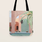 Moroccan Pool Tote Bag Gallery Image 1