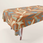 Hand Drawn Florals #1 Tablecloth Gallery Image 1