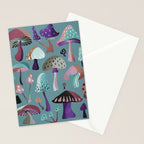 Mushroom Collection â Galaxy Stationery Card Gallery Image 2