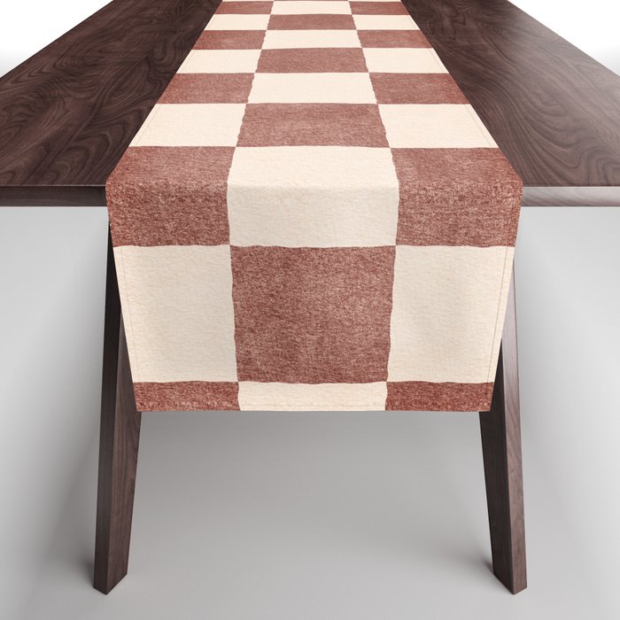 CHECKER - 001 - Clove Table Runner Gallery Image 1