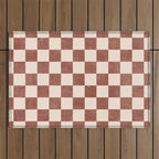 CHECKER - 001 - Clove Outdoor Rug Gallery Image 1
