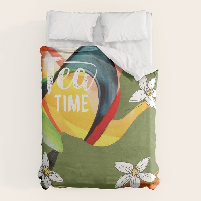 Tea Time 5 Duvet Cover Gallery Image 1