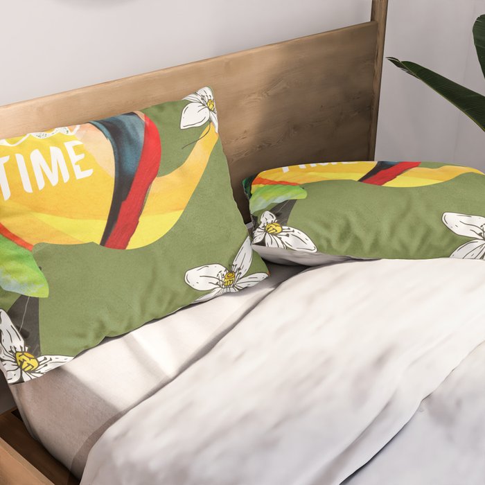 Tea Time 5 Pillow Sham Gallery Image 2