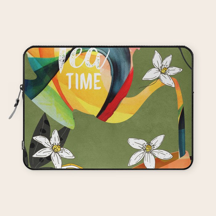 Tea Time 5 Laptop Sleeve Gallery Image 1