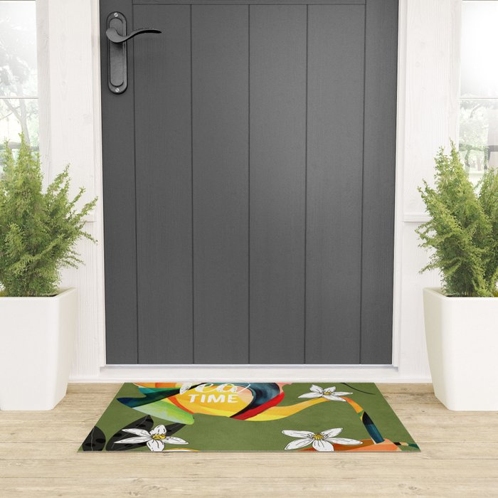 Tea Time 5 Welcome Mat Gallery Image 3