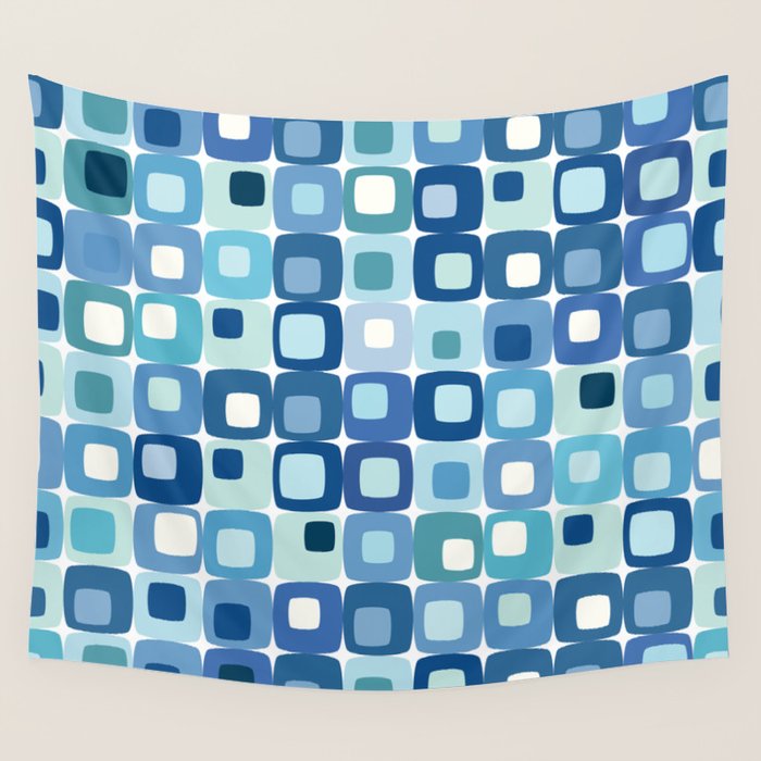 Mid Century Modern 44.1 Wall Tapestry Gallery Image 4