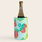 Sweet Strawberry Plant Friends in Lime & Pink Wine Chiller Gallery Image 3