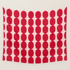 Cherry and Strawberry Cream Puff Bubble Chain Wall Tapestry Gallery Image 4