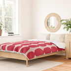 Cherry and Strawberry Cream Puff Bubble Chain Duvet Cover Gallery Image 2