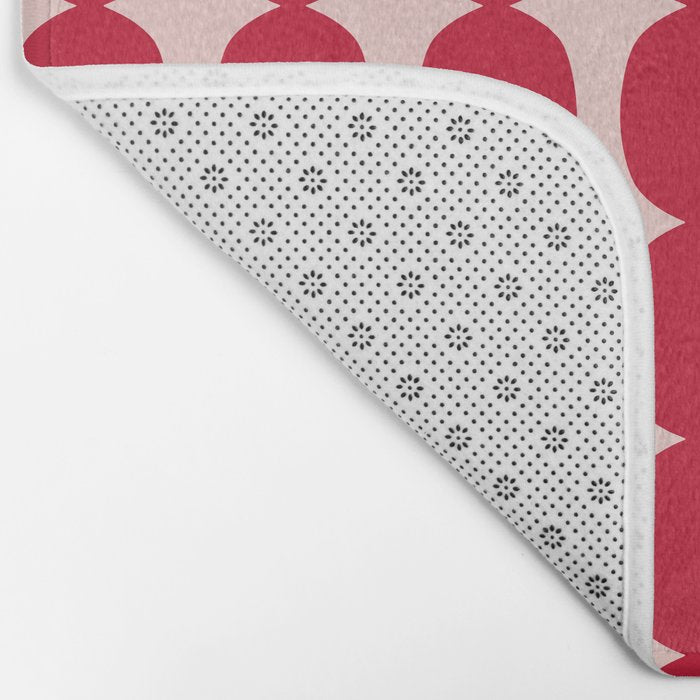 Cherry and Strawberry Cream Puff Bubble Chain Bath Mat Gallery Image 2
