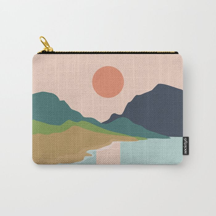 Sun reflection Carry All Pouch Gallery Image 1
