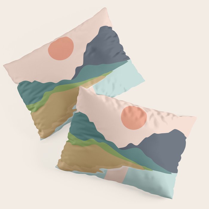 Sun reflection Pillow Sham Gallery Image 1
