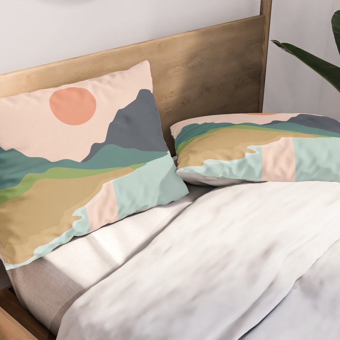 Sun reflection Pillow Sham Gallery Image 2