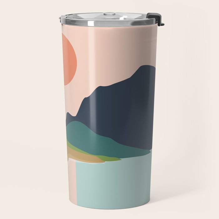 Sun reflection Travel Mug Gallery Image 2