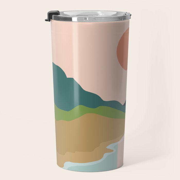 Sun reflection Travel Mug Gallery Image 3