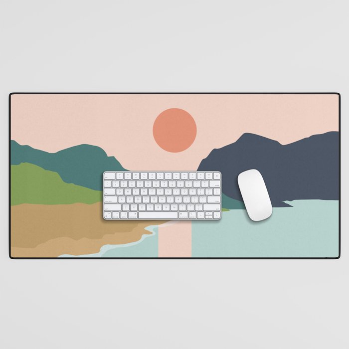 Sun reflection Desk Mat Gallery Image 1