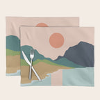 Sun reflection Placemat Gallery Image 1