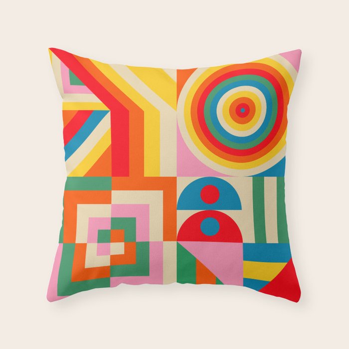 Bird Man Throw Pillow Gallery Image 6