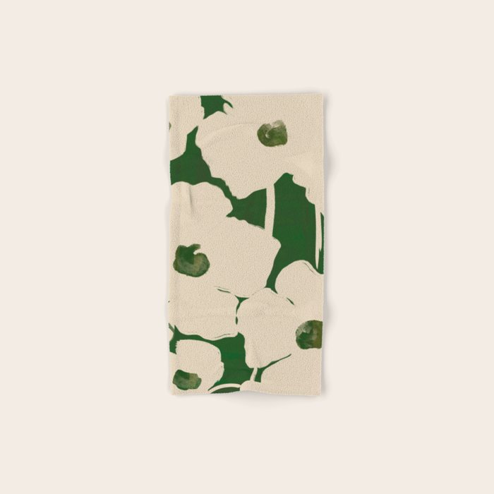 Abstract Flowers 3 Bath Towel Gallery Image 1