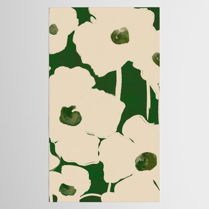 Abstract Flowers 3 Tablecloth Gallery Image 2