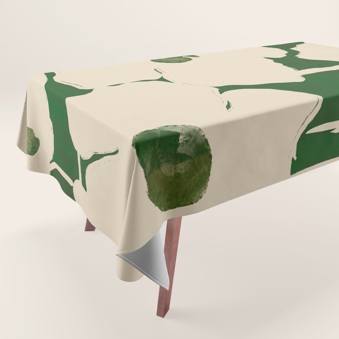 Abstract Flowers 3 Tablecloth Gallery Image 1