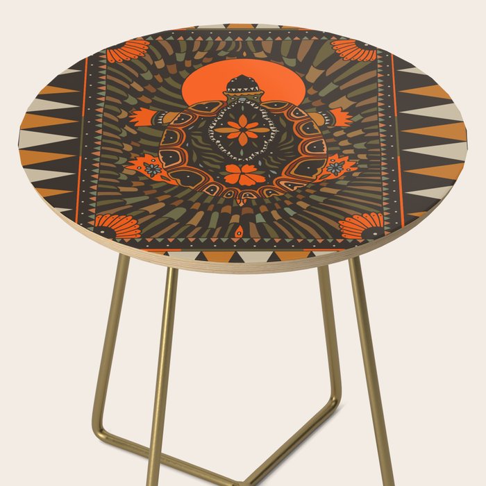 Painted Turtle Side Table Gallery Image 2
