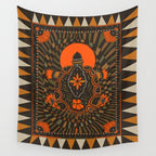 Painted Turtle Wall Tapestry Gallery Image 4
