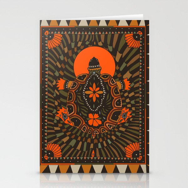 Painted Turtle Stationery Card Gallery Image 2