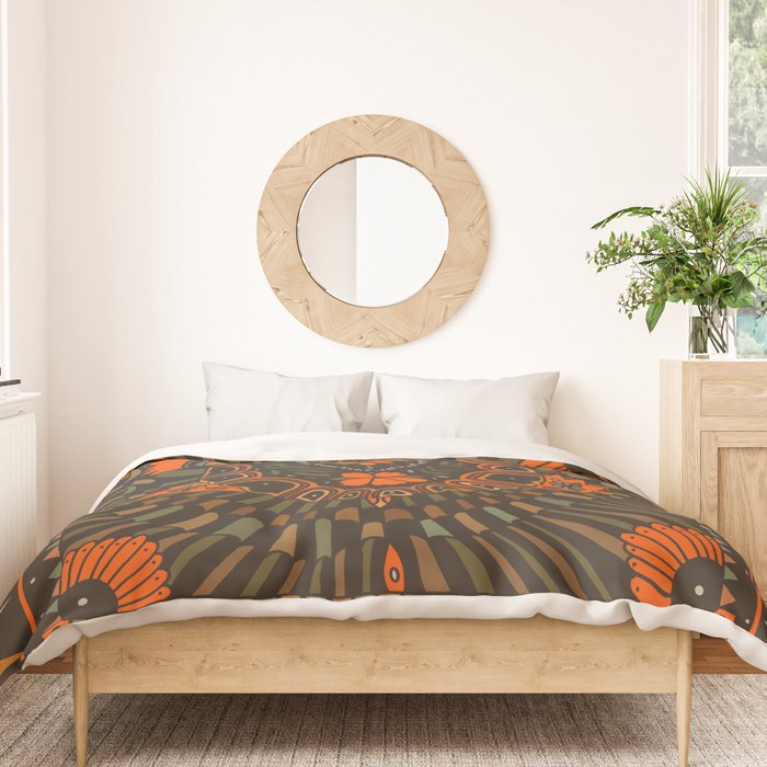 Painted Turtle Duvet Cover Gallery Image 3