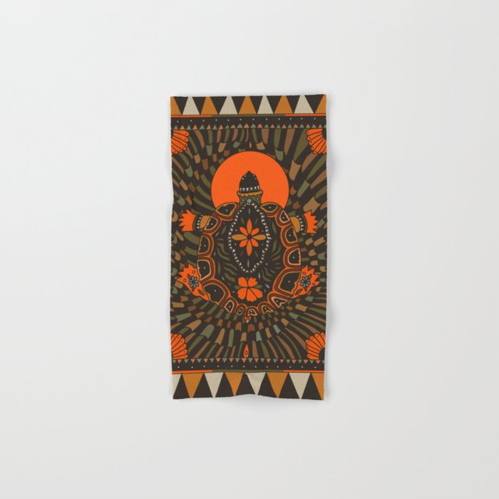 Painted Turtle Bath Towel Gallery Image 1