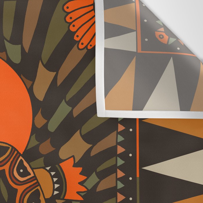 Painted Turtle Wall Tapestry Gallery Image 3