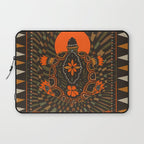 Painted Turtle Laptop Sleeve Gallery Image 1