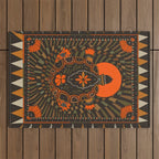 Painted Turtle Outdoor Rug Gallery Image 1