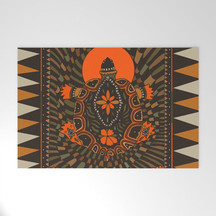 Painted Turtle Welcome Mat Gallery Image 1