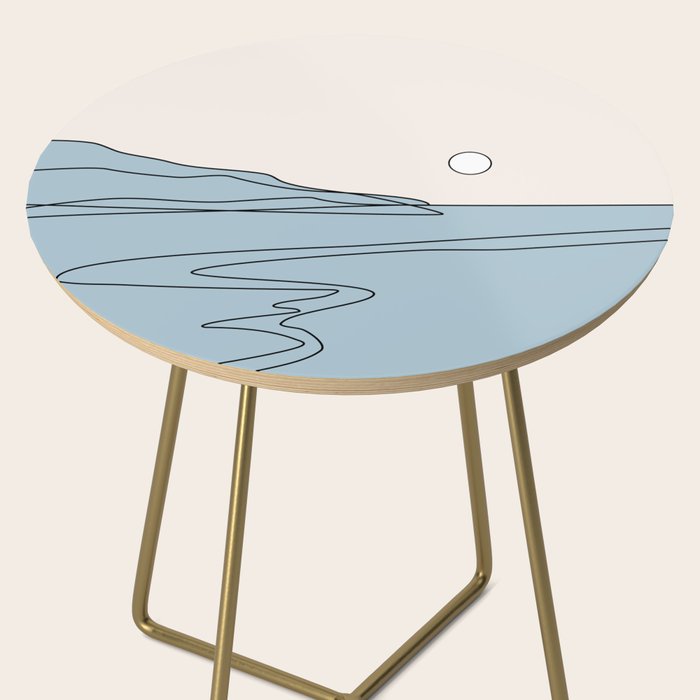 Abstract Landscape 28B Side Table Gallery Image 2