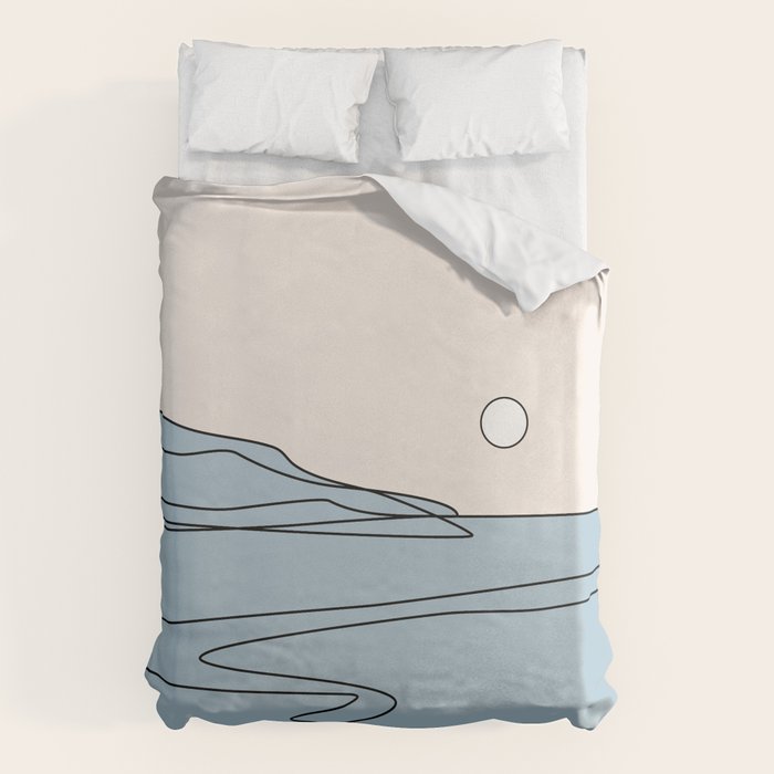 Abstract Landscape 28B Duvet Cover Gallery Image 6
