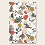 Elephant yoga 01 Cutting Board Gallery Image 1