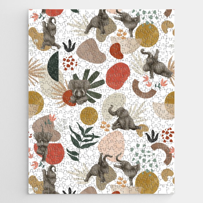 Elephant yoga 01 Jigsaw Puzzle Gallery Image 1
