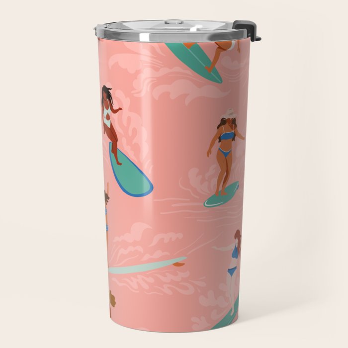 Surfer Girls Travel Mug Gallery Image 2