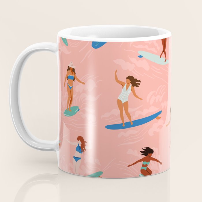 Surfer Girls Coffee Mug Gallery Image 3