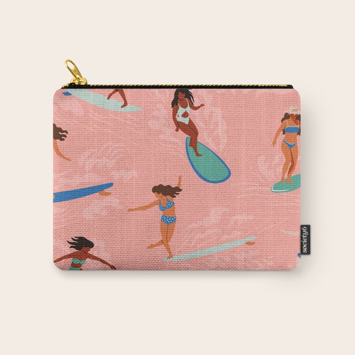 Surfer Girls Carry All Pouch Gallery Image 1