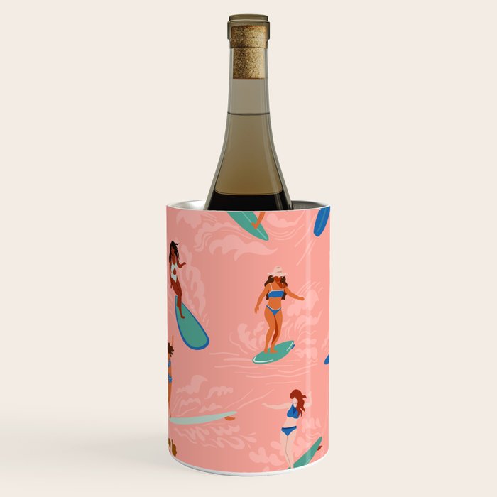 Surfer Girls Wine Chiller Gallery Image 3