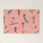Surfer Girls Welcome Mat Gallery Image 1