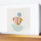 Soft Abstract Shapes 13 Wall Mural Gallery Image 2